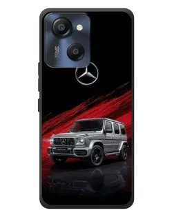 Чехол для Blackview Oscal Modern 8 с картинкой «Mercedes G-Class красный»