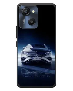 Чехол для Blackview Oscal Modern 8 с картинкой «Ночной Mercedes EQ»