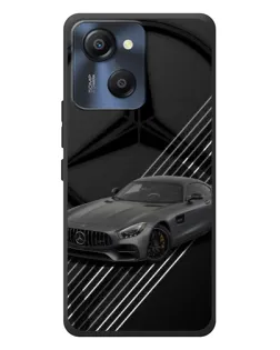 Чехол для Blackview Oscal Modern 8 с картинкой «Mercedes AMG — графика»