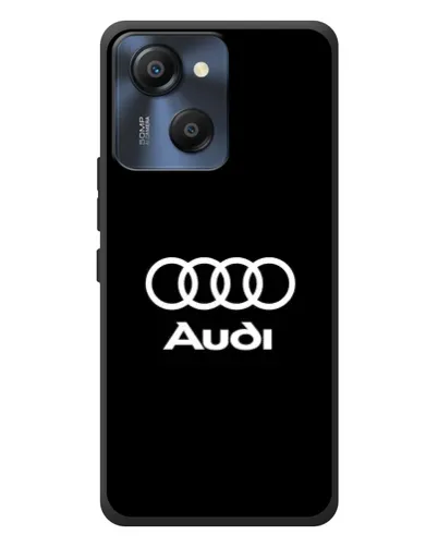 Чехол для Blackview Oscal Modern 8 с картинкой «Классическое лого Audi»