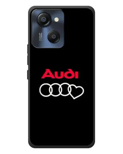 Чехол для Blackview Oscal Modern 8 с картинкой «Логотип Audi Heart»