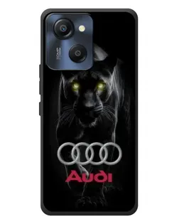 Чехол для Blackview Oscal Modern 8 с картинкой «Пантера и Audi»