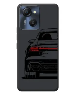 Чехол для Blackview Oscal Modern 8 с картинкой «Задняя часть Audi — арт»