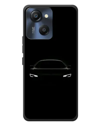 Чехол для Blackview Oscal Modern 8 с картинкой «Взгляд Audi в темноте»
