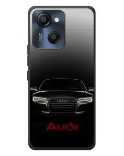 Чехол для Blackview Oscal Modern 8 с картинкой «Audi — градиентный контур»