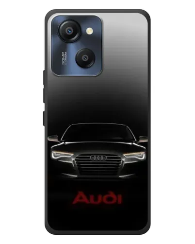 Чехол для Blackview Oscal Modern 8 с картинкой «Audi — градиентный контур»