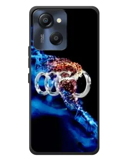 Чехол для Blackview Oscal Modern 8 с картинкой «Энергия лого Audi»