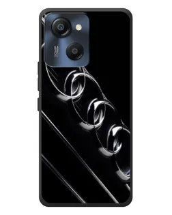 Чехол для Blackview Oscal Modern 8 с картинкой «Audi — абстрактные кольца»