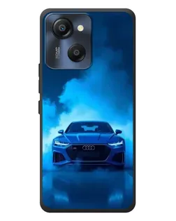 Чехол для Blackview Oscal Modern 8 с картинкой «Audi — голубая энергия»