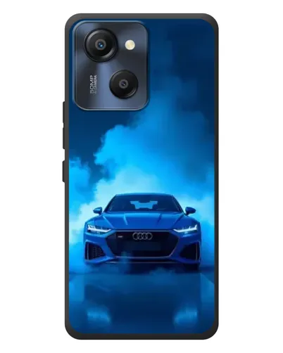 Чехол для Blackview Oscal Modern 8 с картинкой «Audi — голубая энергия»