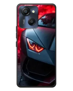 Чехол для Blackview Oscal Modern 8 с картинкой «Lamborghini красное сияние»