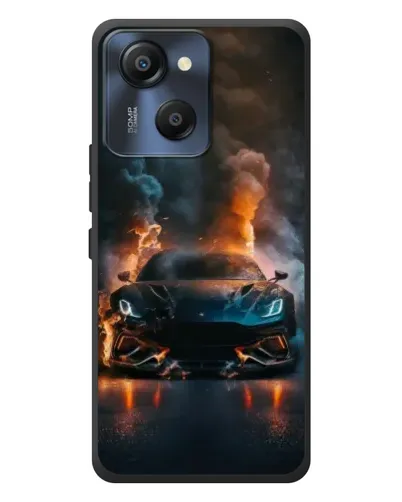 Чехол для Blackview Oscal Modern 8 с картинкой «Lamborghini дымная эстетика» Чехол для Blackview Oscal Modern 8 с картинкой «Lamborghini дымная эстетика»