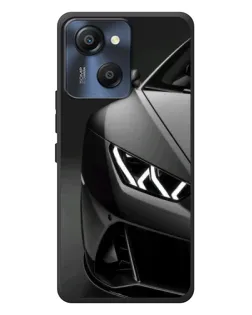 Чехол для Blackview Oscal Modern 8 с картинкой «Lamborghini фары детализация»
