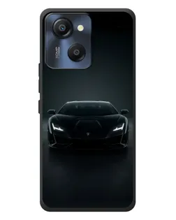 Чехол для Blackview Oscal Modern 8 с картинкой «Черный Lamborghini Aventador»