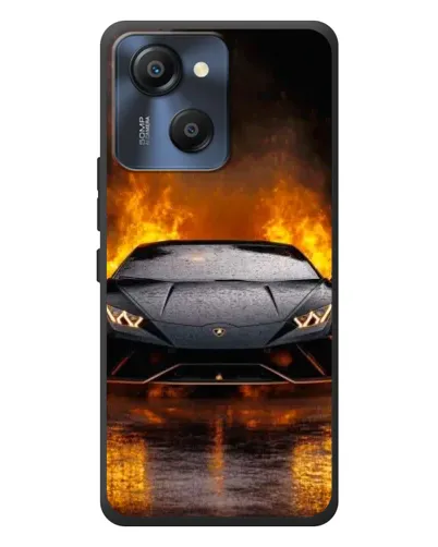 Чехол для Blackview Oscal Modern 8 с картинкой «Lamborghini в огне» Чехол для Blackview Oscal Modern 8 с картинкой «Lamborghini в огне»