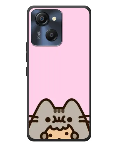 Чехол для Blackview Oscal Modern 8 с картинкой «Pusheen и печенье»