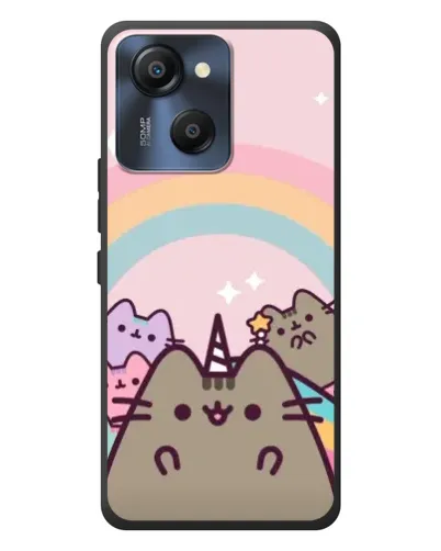 Чехол для Blackview Oscal Modern 8 с картинкой «Единорог Pusheen»