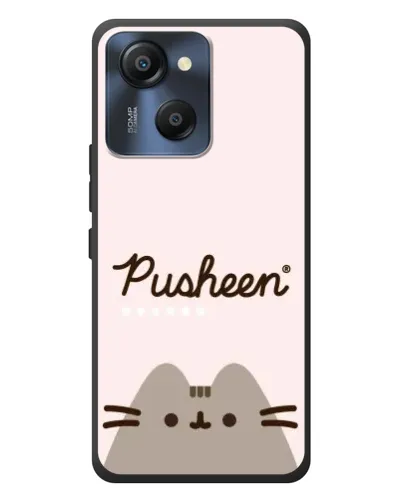 Чехол для Blackview Oscal Modern 8 с картинкой «Pusheen логотип»