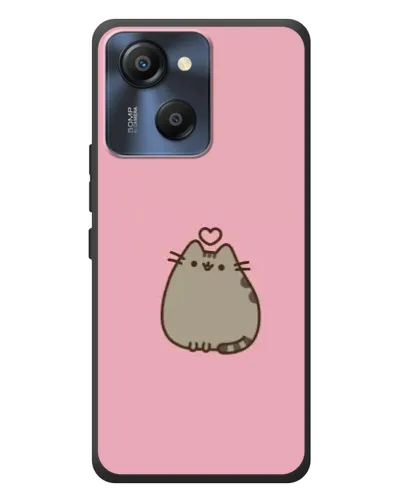 Чехол для Blackview Oscal Modern 8 с картинкой «Pusheen сердце»