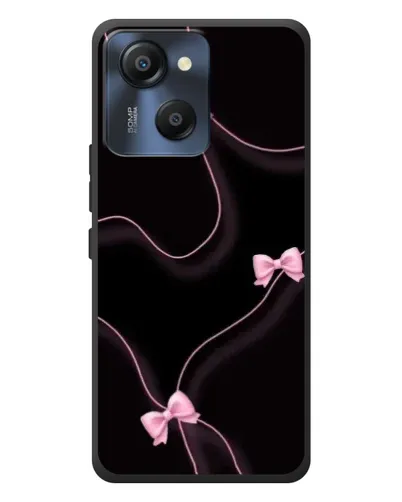 Чехол для Blackview Oscal Modern 8 с картинкой «Розовые ленты» Чехол для Blackview Oscal Modern 8 с картинкой «Розовые ленты»