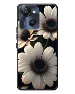 Чохол для Blackview Oscal Modern 8 з картинкою «Білі маргаритки макро»
