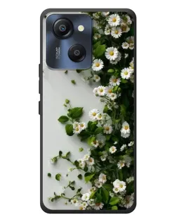 Чохол для Blackview Oscal Modern 8 з картинкою «Гілка дрібних білих квітів»