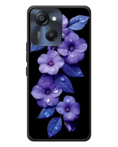 Чохол для Blackview Oscal Modern 8 з картинкою «Фіолетові квіти з росою» Чохол для Blackview Oscal Modern 8 з картинкою «Фіолетові квіти з росою»