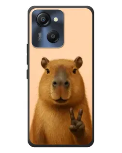 Чехол для Blackview Oscal Modern 8 с картинкой «Капибара виктория»