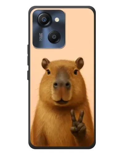 Чехол для Blackview Oscal Modern 8 с картинкой «Капибара виктория» Чехол для Blackview Oscal Modern 8 с картинкой «Капибара виктория»