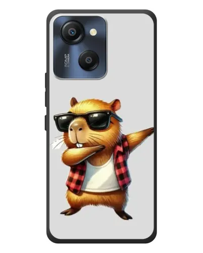 Чехол для Blackview Oscal Modern 8 с картинкой «Капибара рэпер даб» Чехол для Blackview Oscal Modern 8 с картинкой «Капибара рэпер даб»