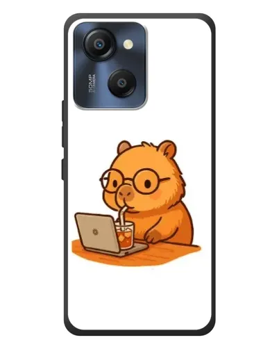 Чехол для Blackview Oscal Modern 8 с картинкой «Капибара с ноутбуком» Чехол для Blackview Oscal Modern 8 с картинкой «Капибара с ноутбуком»