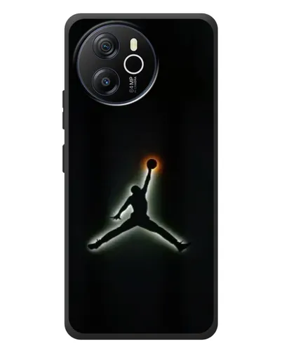 Чехол для Blackview Oscal Tiger 12 с картинкой «Jordan Gradient Logo»