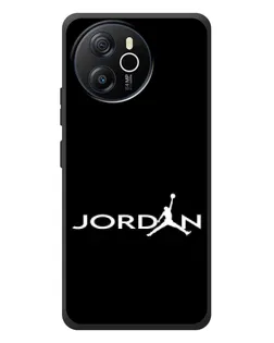 Чехол для Blackview Oscal Tiger 12 с картинкой «Jordan White Logo»