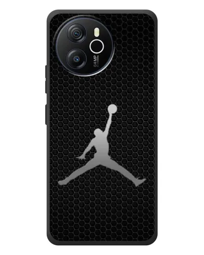 Чехол для Blackview Oscal Tiger 12 с картинкой «Jordan Dark Carbon»