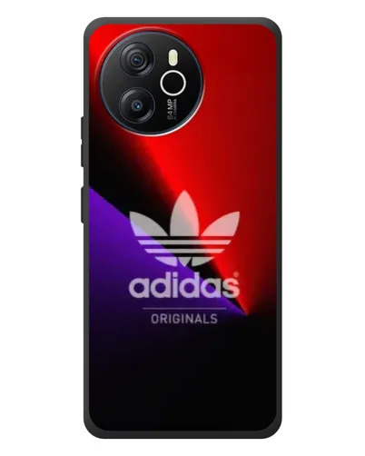 Чехол для Blackview Oscal Tiger 12 с картинкой «Adidas Red Neon» Чехол для Blackview Oscal Tiger 12 с картинкой «Adidas Red Neon»