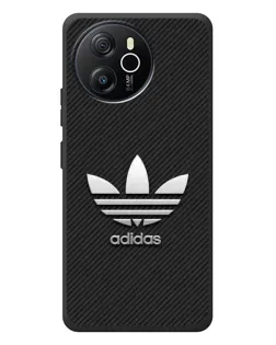 Чехол для Blackview Oscal Tiger 12 с картинкой «Adidas Карбоновая текстура»
