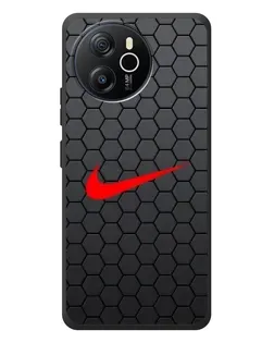 Чехол для Blackview Oscal Tiger 12 с картинкой «Nike — карбоновая сетка»