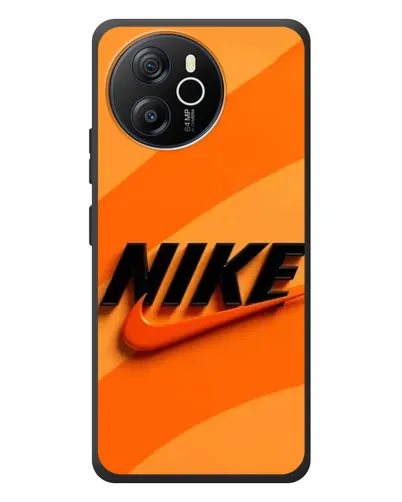 Чехол для Blackview Oscal Tiger 12 с картинкой «Оранжевый драйв Nike»