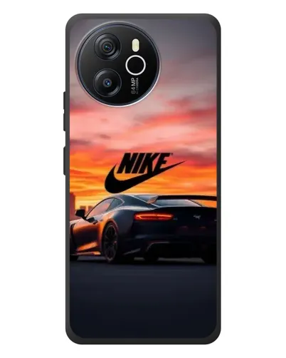 Чехол для Blackview Oscal Tiger 12 с картинкой «Nike и суперкар»