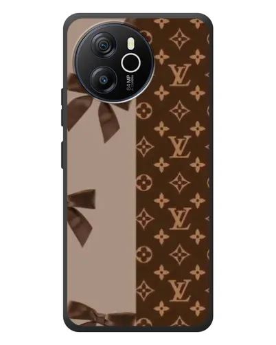 Чехол для Blackview Oscal Tiger 12 с картинкой «Louis Vuitton — банты»