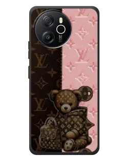 Чехол для Blackview Oscal Tiger 12 с картинкой «Мишка в стиле LV»