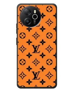 Чехол для Blackview Oscal Tiger 12 с картинкой «Оранжевый стиль LV»