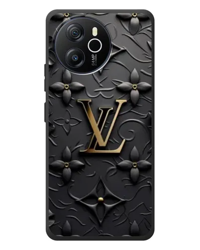 Чехол для Blackview Oscal Tiger 12 с картинкой «Кожаная текстура LV»