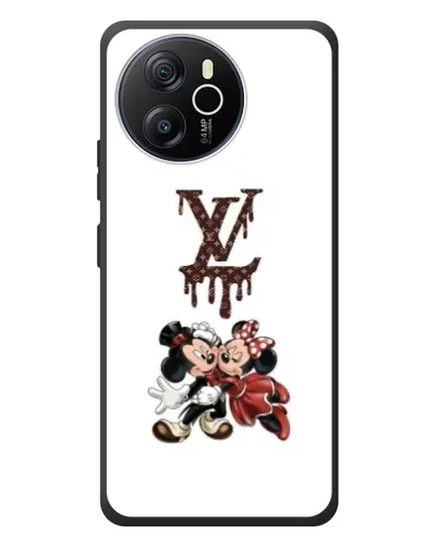 Чехол для Blackview Oscal Tiger 12 с картинкой «LV и Микки Маус»