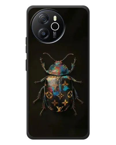 Чехол для Blackview Oscal Tiger 12 с картинкой «LV — мраморный принт»
