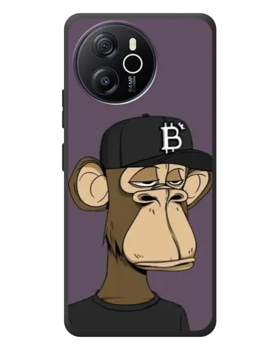 Чехол для Blackview Oscal Tiger 12 с картинкой «Bored Ape в кепке»
