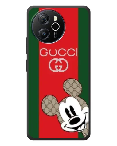 Чехол для Blackview Oscal Tiger 12 с картинкой «Gucci — полосы и Микки»