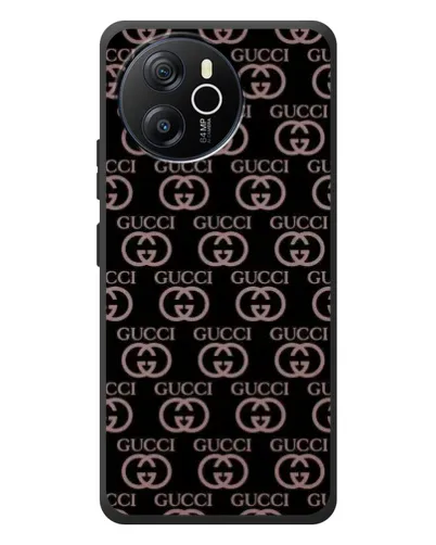 Чехол для Blackview Oscal Tiger 12 с картинкой «Классическая монограмма Gucci»