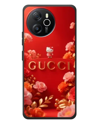 Чехол для Blackview Oscal Tiger 12 с картинкой «Gucci — золотой сад»