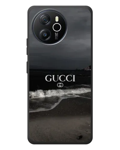 Чехол для Blackview Oscal Tiger 12 с картинкой «Gucci — морской прибой»